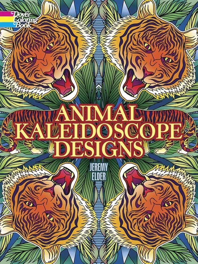 Animal Kaleidoscope Designs Coloring Book book