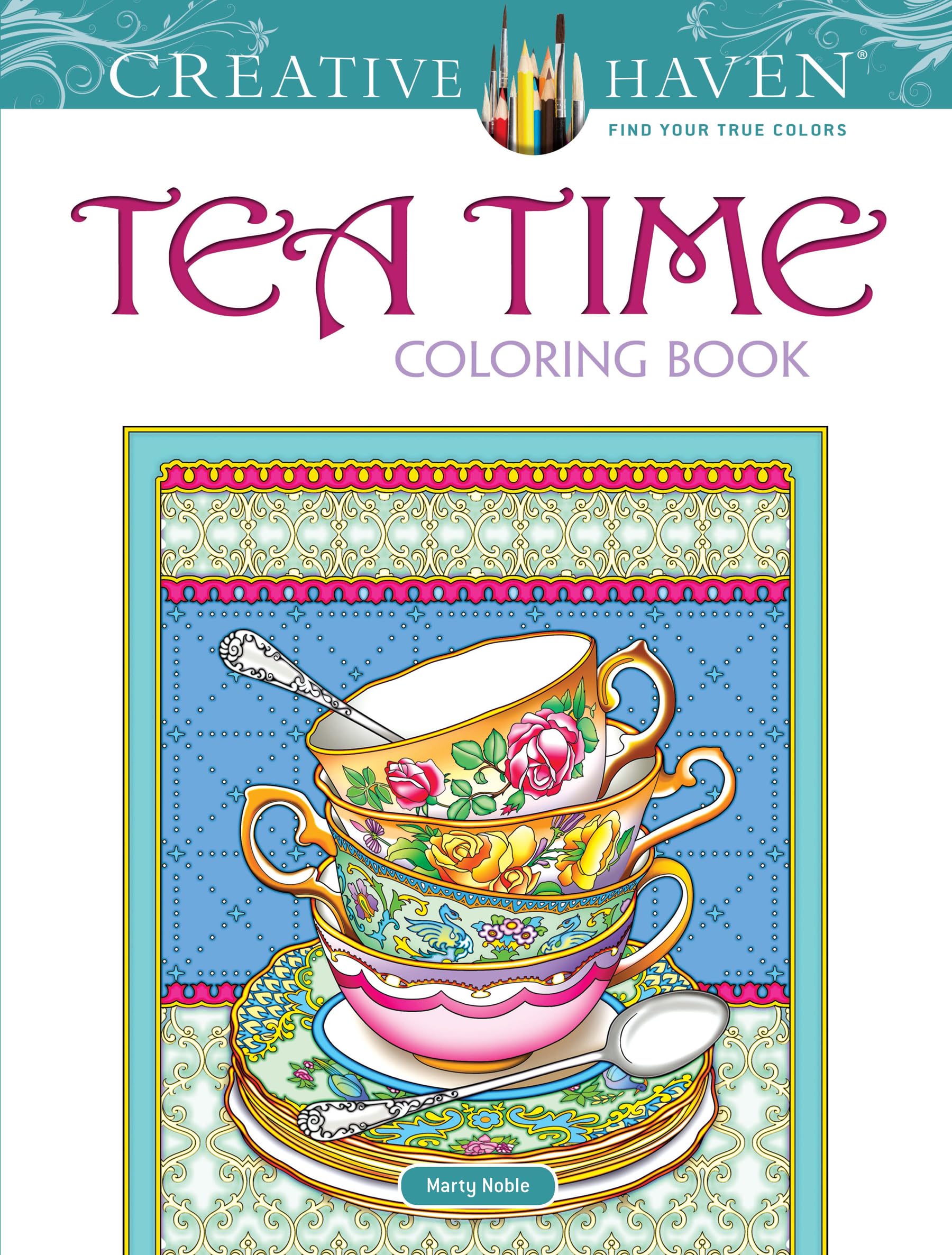 Product Image: Tea Time (Creative Haven Coloring Book)