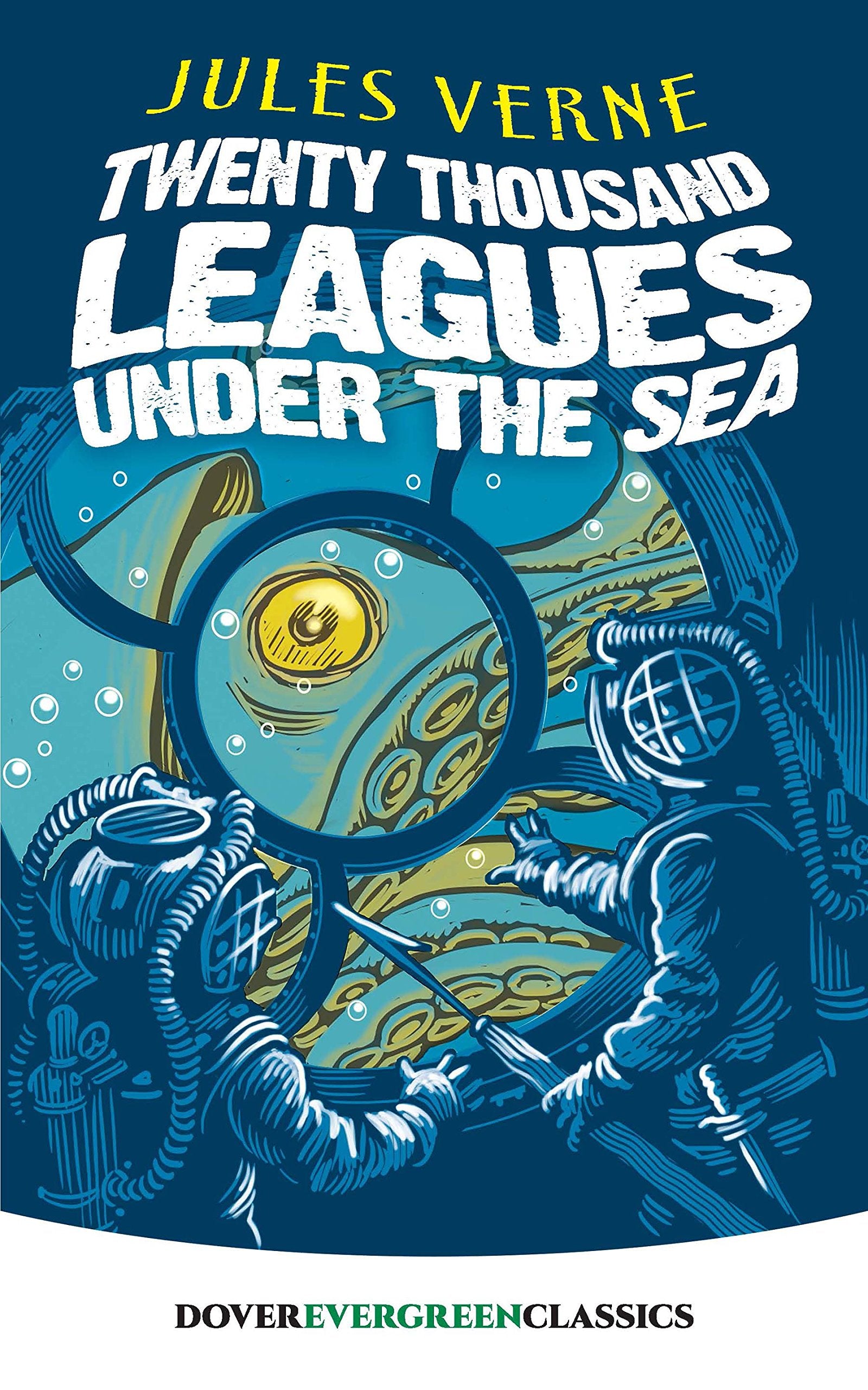 Twenty Thousand Leagues Under the Sea (Evergreen Classics) Fantasy & Sci-Fi