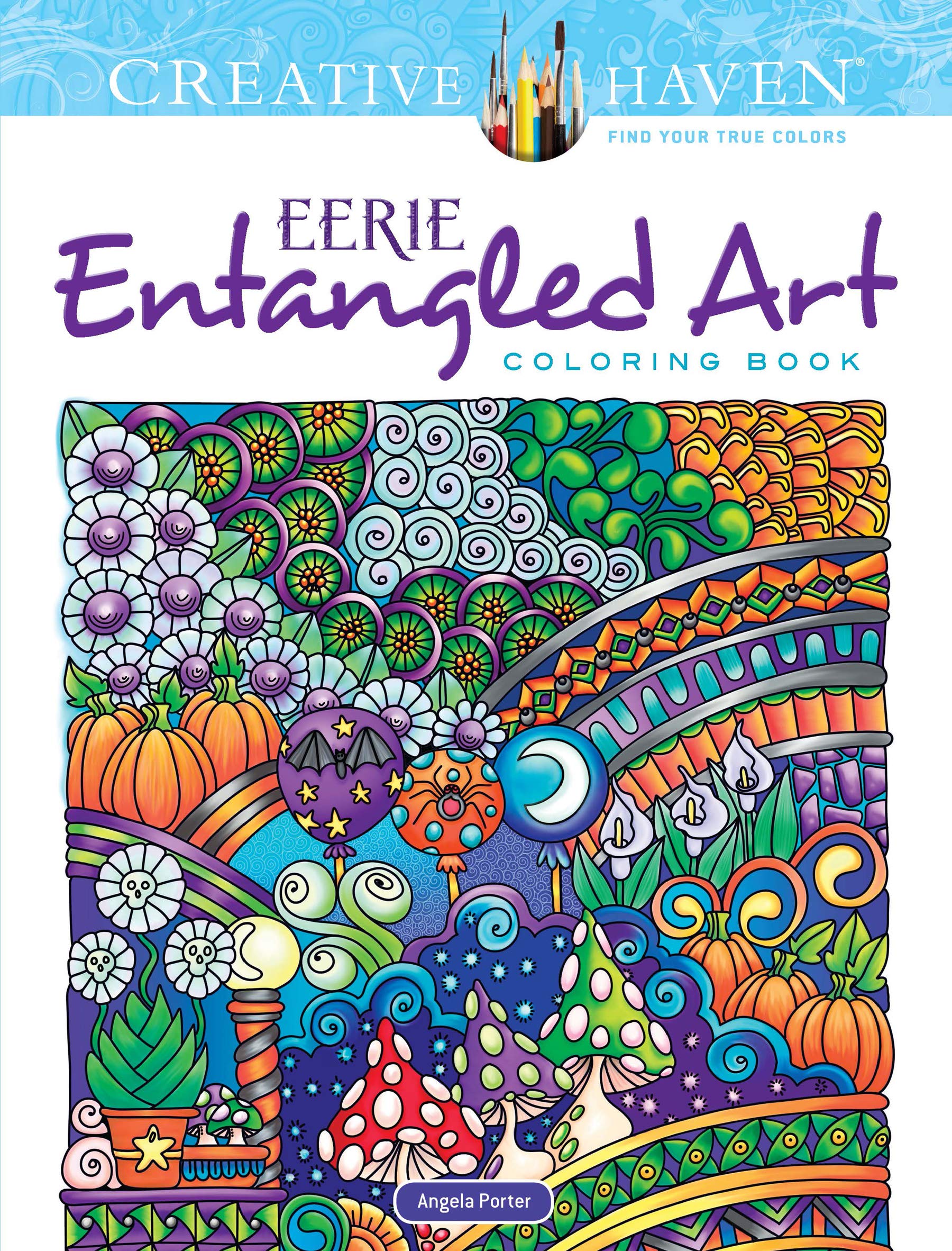 Creative Haven Eerie Entangled Art Coloring Book (Creative Haven Coloring Books) Hobbies & Crafts