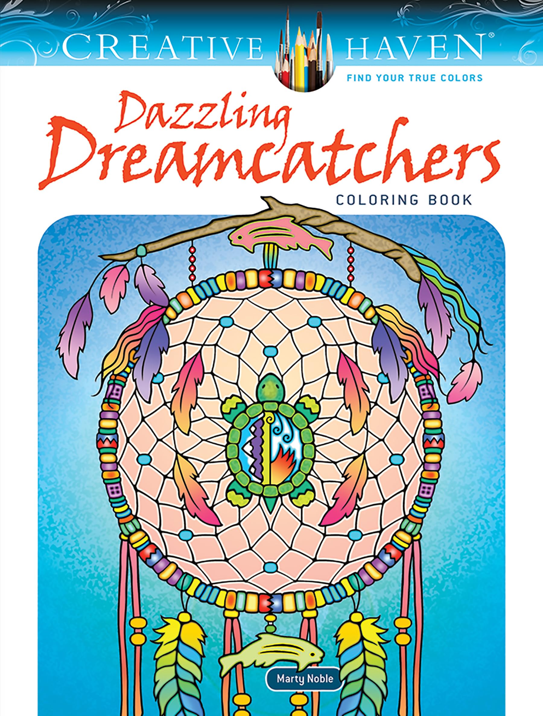Creative Haven Dazzling Dreamcatchers Coloring Book Film, Art & Culture