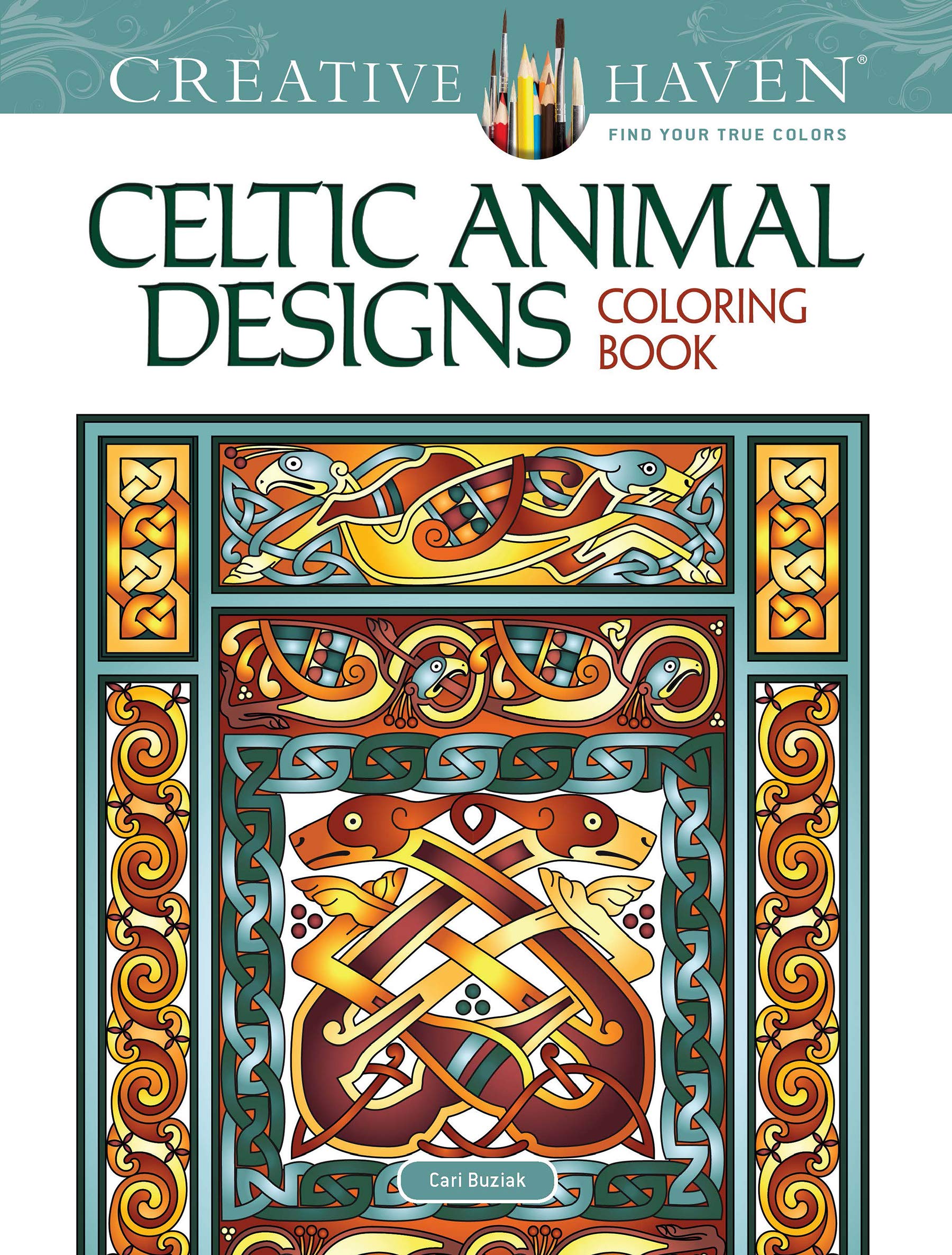 Creative Haven Celtic Animal Designs Coloring Book (Creative Haven Coloring Books) Social Sciences