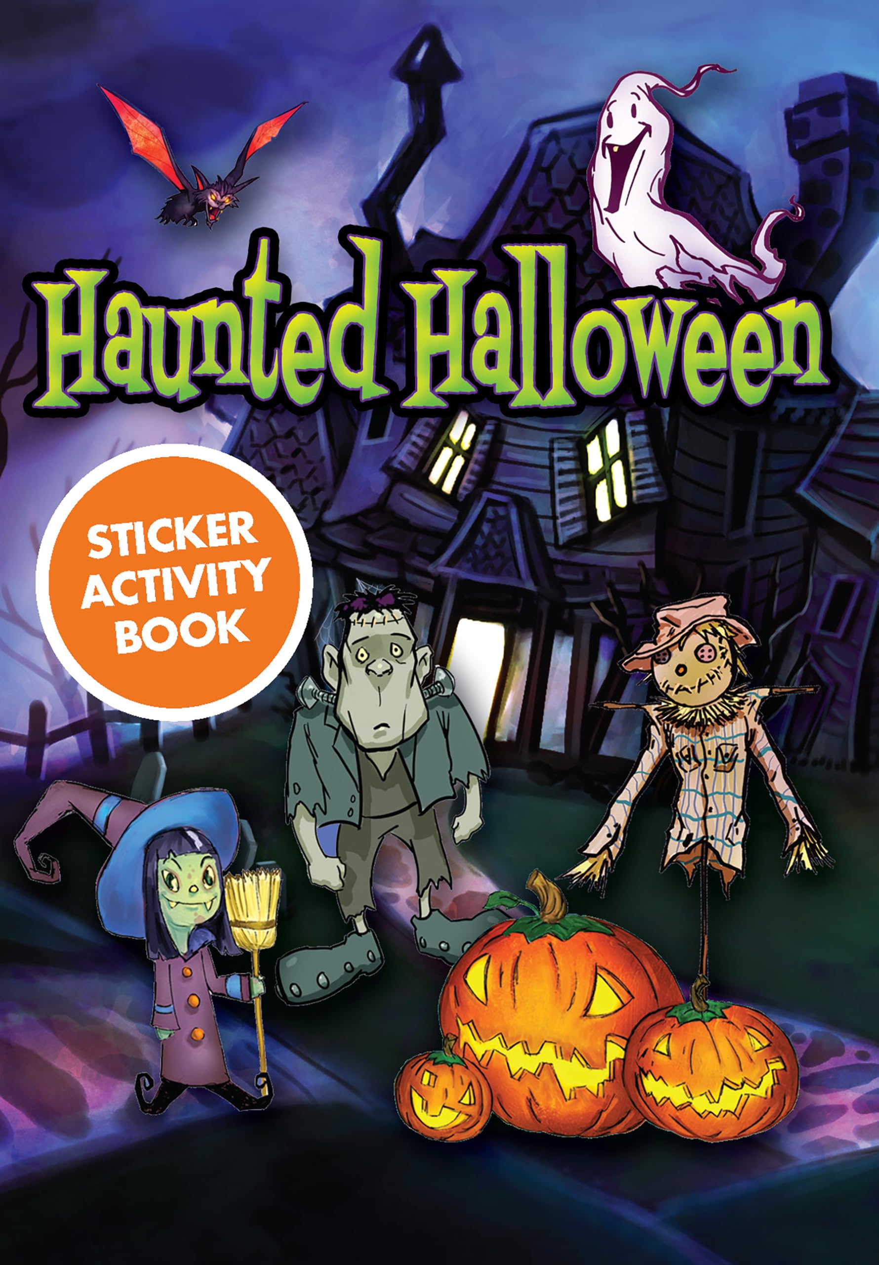 Haunted Halloween Sticker Activity Book (Dover Little Activity Books Stickers) Non-fiction