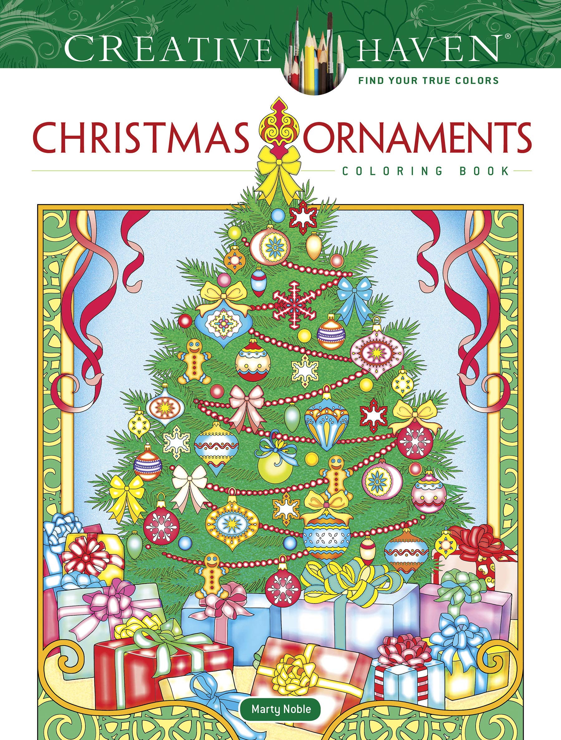 Creative Haven Christmas Ornaments Coloring Book (Creative Haven Coloring Books) Hobbies & Crafts