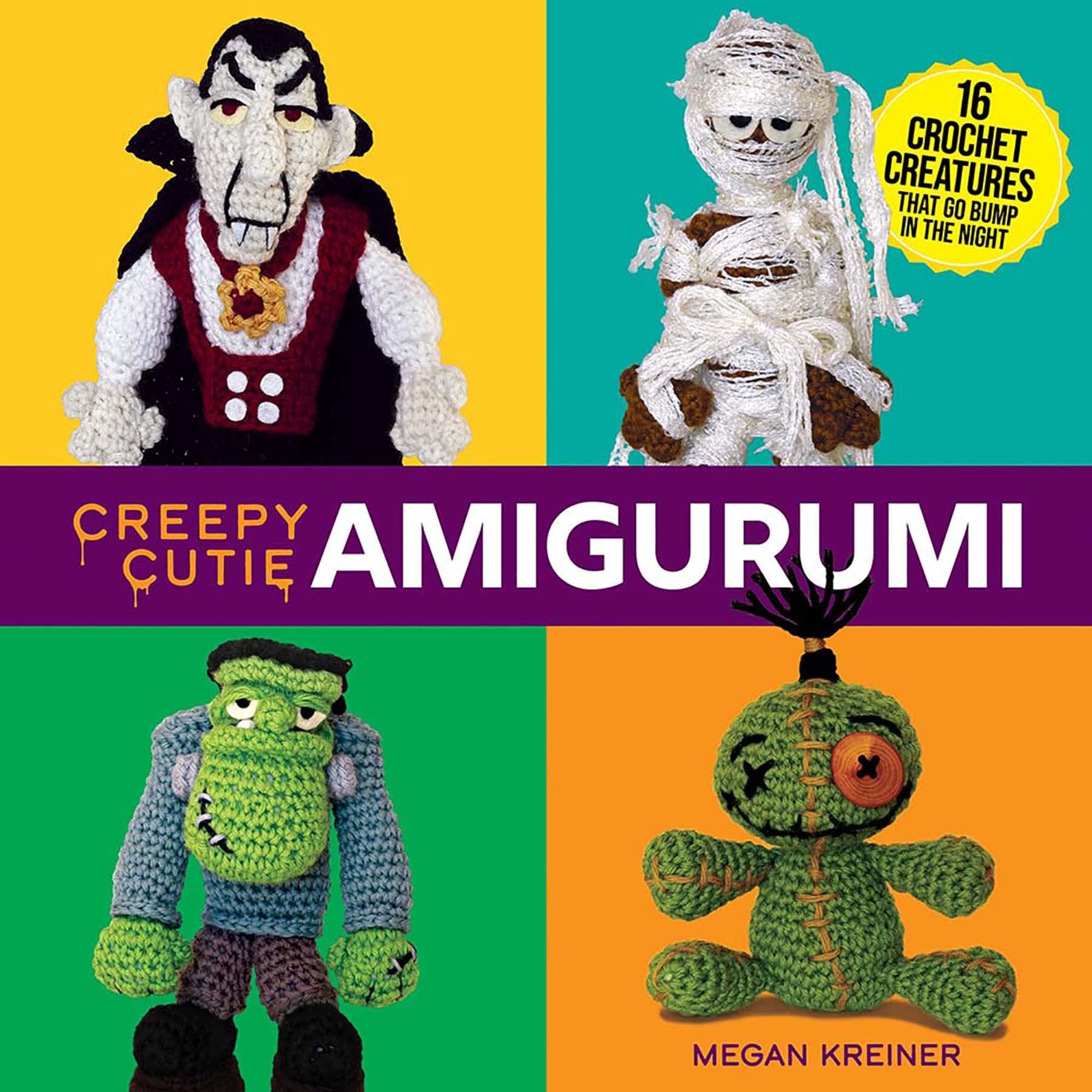 Creepy Cutie Amigurumi: 16 Crochet Creatures That Go Bump in the Night (Dover Crafts: Crochet) Hobbies & Crafts