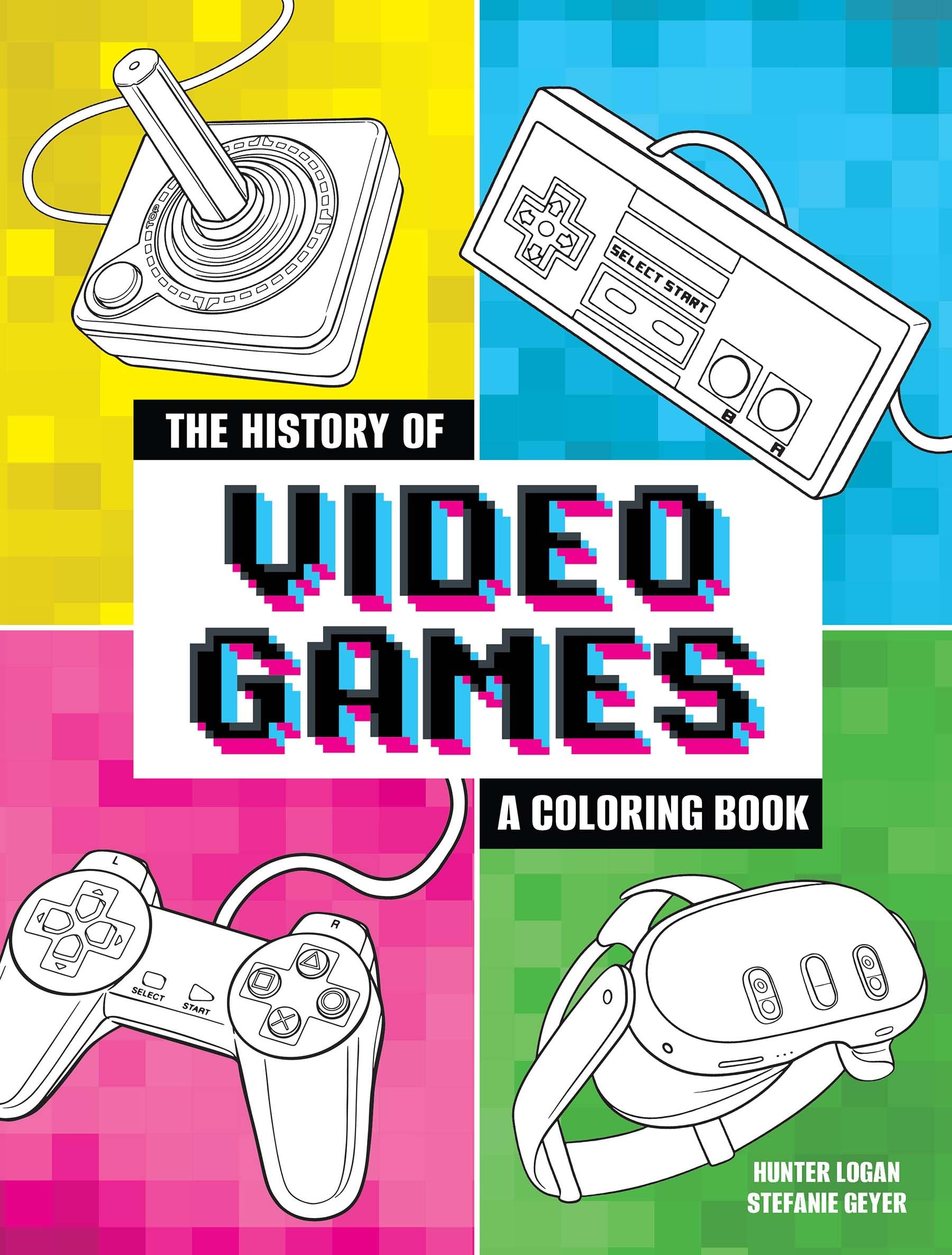 The History of Video Games: A Coloring Book (Dover Kids Coloring Books) Leisure & Fun