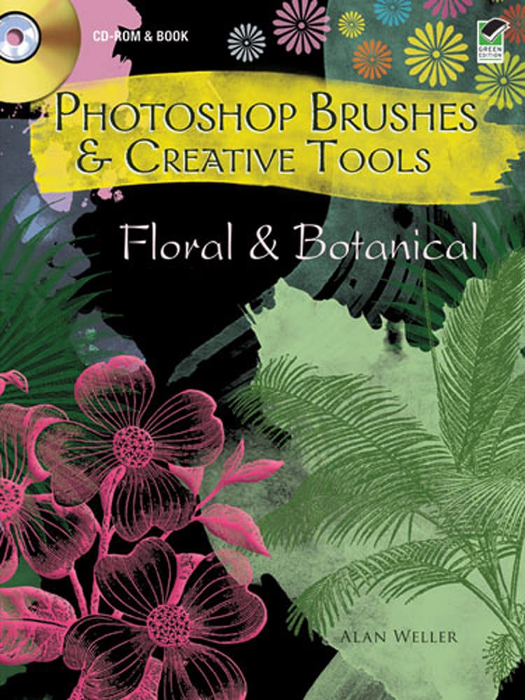 Photoshop Brushes & Creative Tools: Floral & Botanical: Floral and Botanical (Dover Electronic Clip Art Series) Hobbies & Crafts