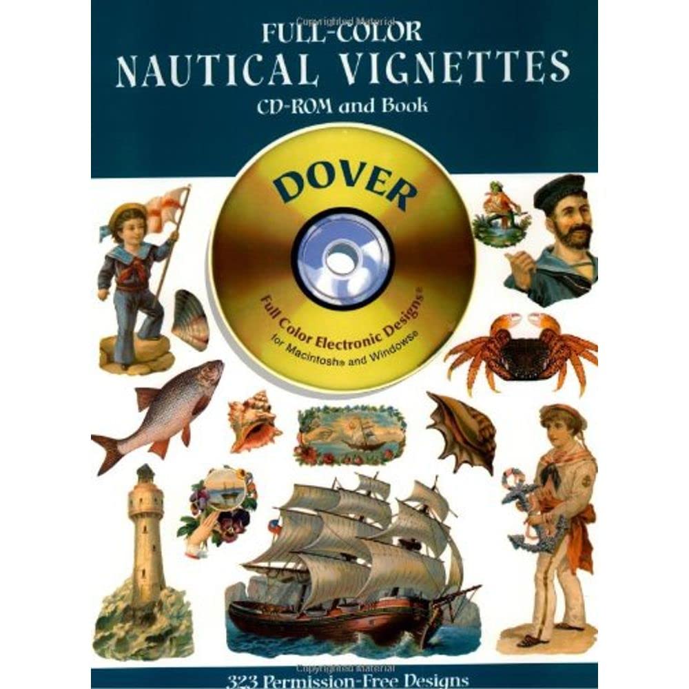 Full-Color Nautical Vignettes (Dover Pictorial Archives) Film, Art & Culture