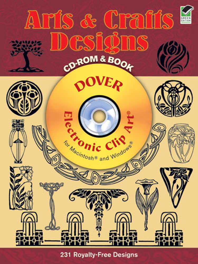 Arts and Crafts Designs (Dover Electronic Clip Art) Architecture
