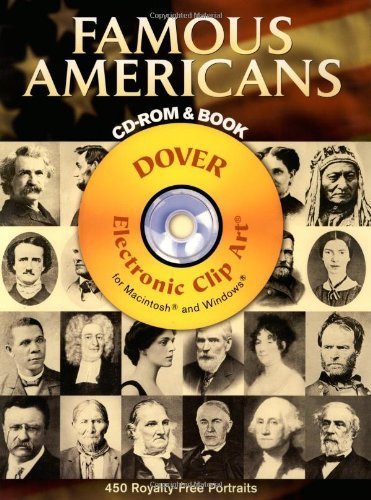 Famous Americans: 450 Portraits From Colonial Times To 1900 Film, Art & Culture