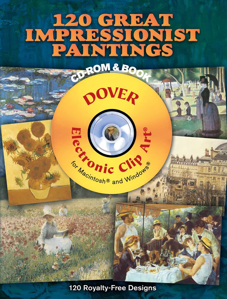 120 Great Impressionist Paintings (Full-color Electronic Design) Film, Art & Culture