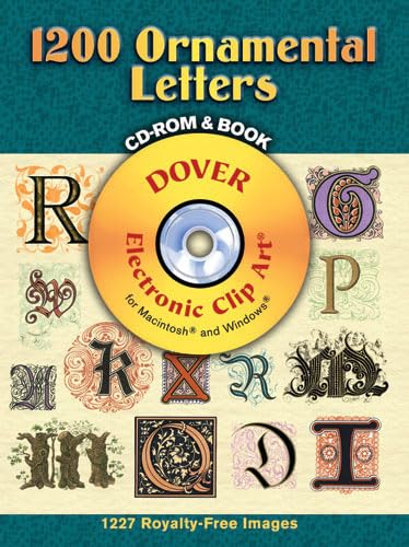 1200 Ornamental Letters Film, Art & Culture