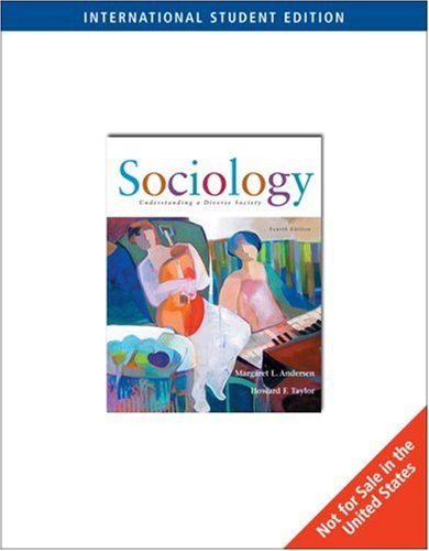 Sociology: Understanding a Diverse Society (with InfoTrac) Social Sciences