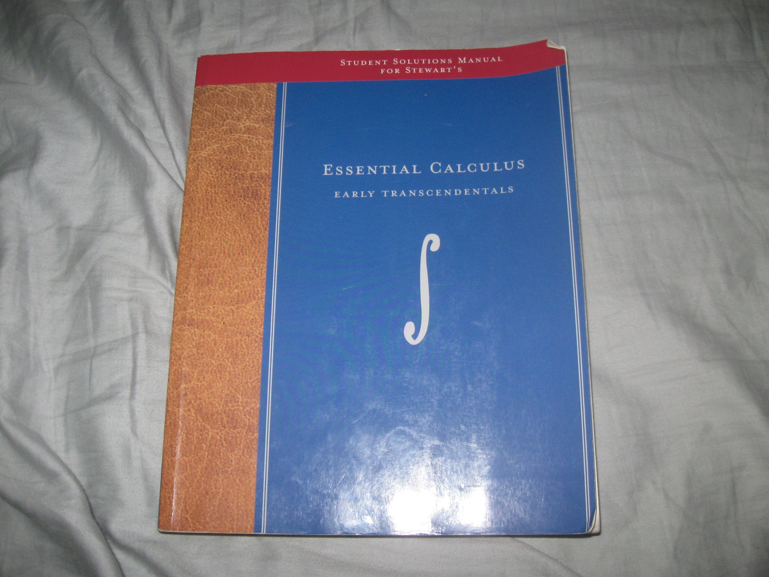 Stewart's Essential Calculus: Early Transcendentals Mathematics