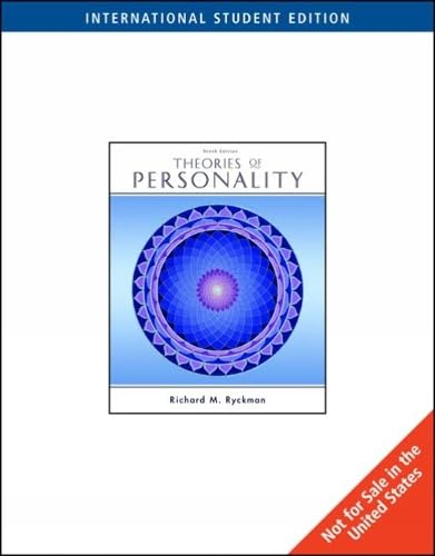 Theories of Personality (ISE) Psychology