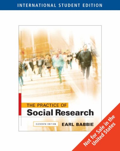 Practice of Social Research Natural Sciences