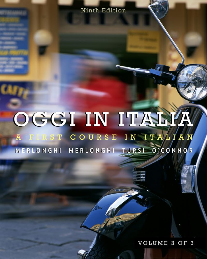 Oggi in Italia, Volume III (World Languages) Foreign Languages ​​& Dictionaries