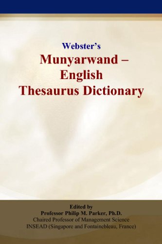 Webster’s Munyarwand - English Thesaurus Dictionary Study Guides