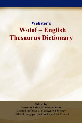 Webster’s Wolof - English Thesaurus Dictionary Study Guides