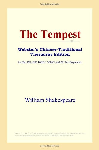 The Tempest (Webster's Chinese-Traditional Thesaurus Edition) Drama
