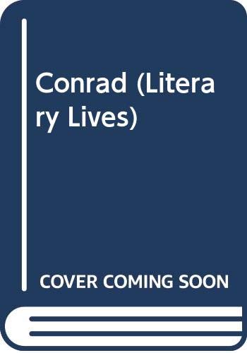 Conrad (Literary Lives) Contemporary literature
