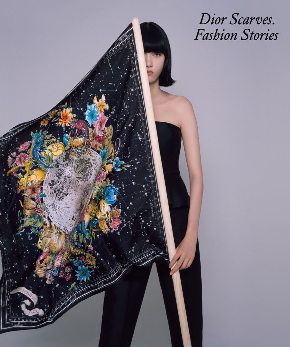 Dior Scarves. Fashion Stories. Film, Art & Culture