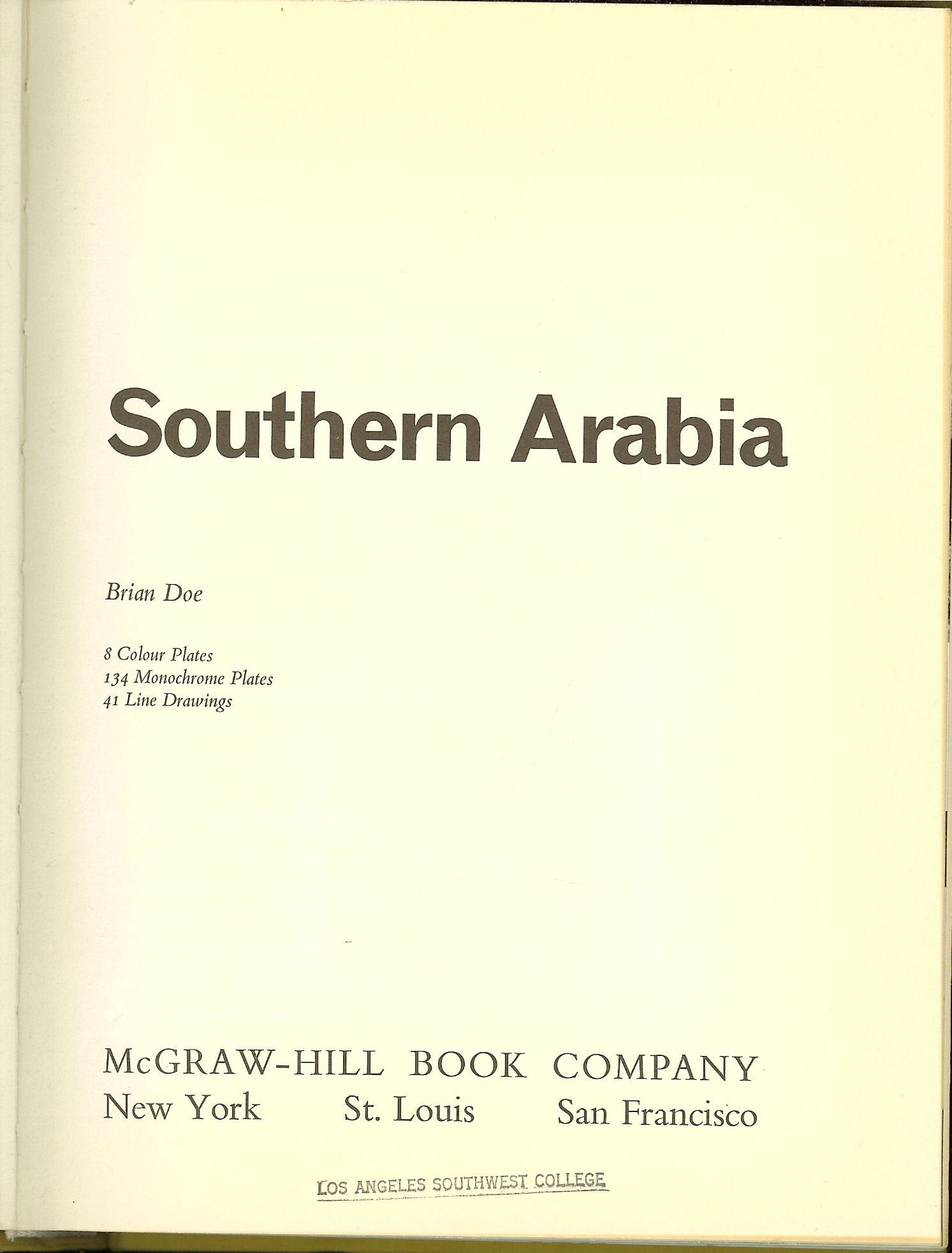 Southern Arabia (New Aspects of Antiquity) Books