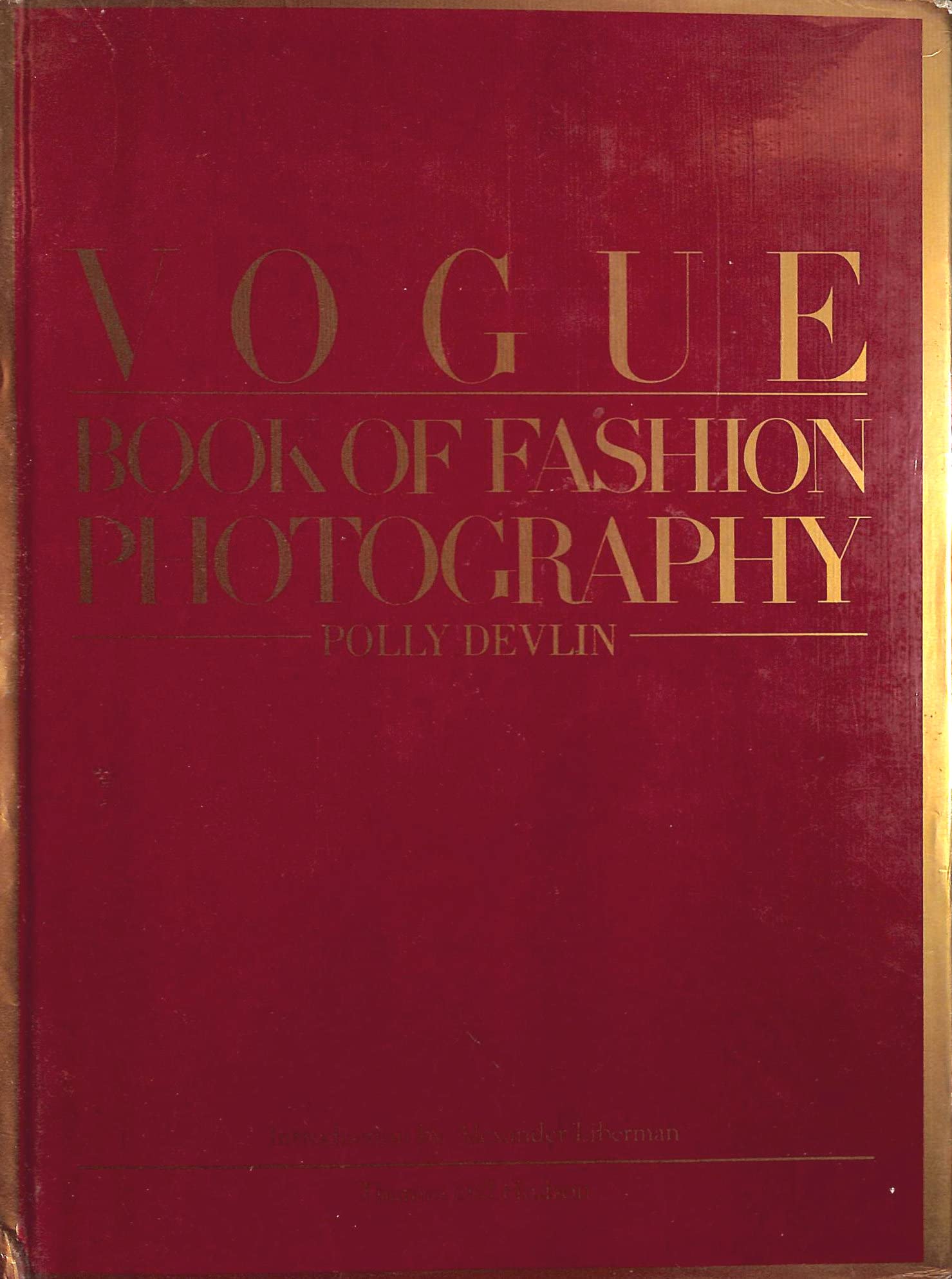 "Vogue" Book of Fashion Photography Photography