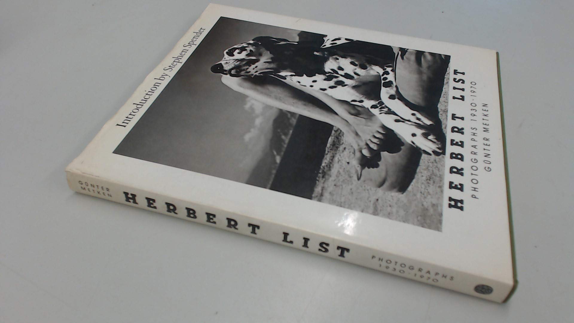 Herbert List: Photographs, 1930-40 Books