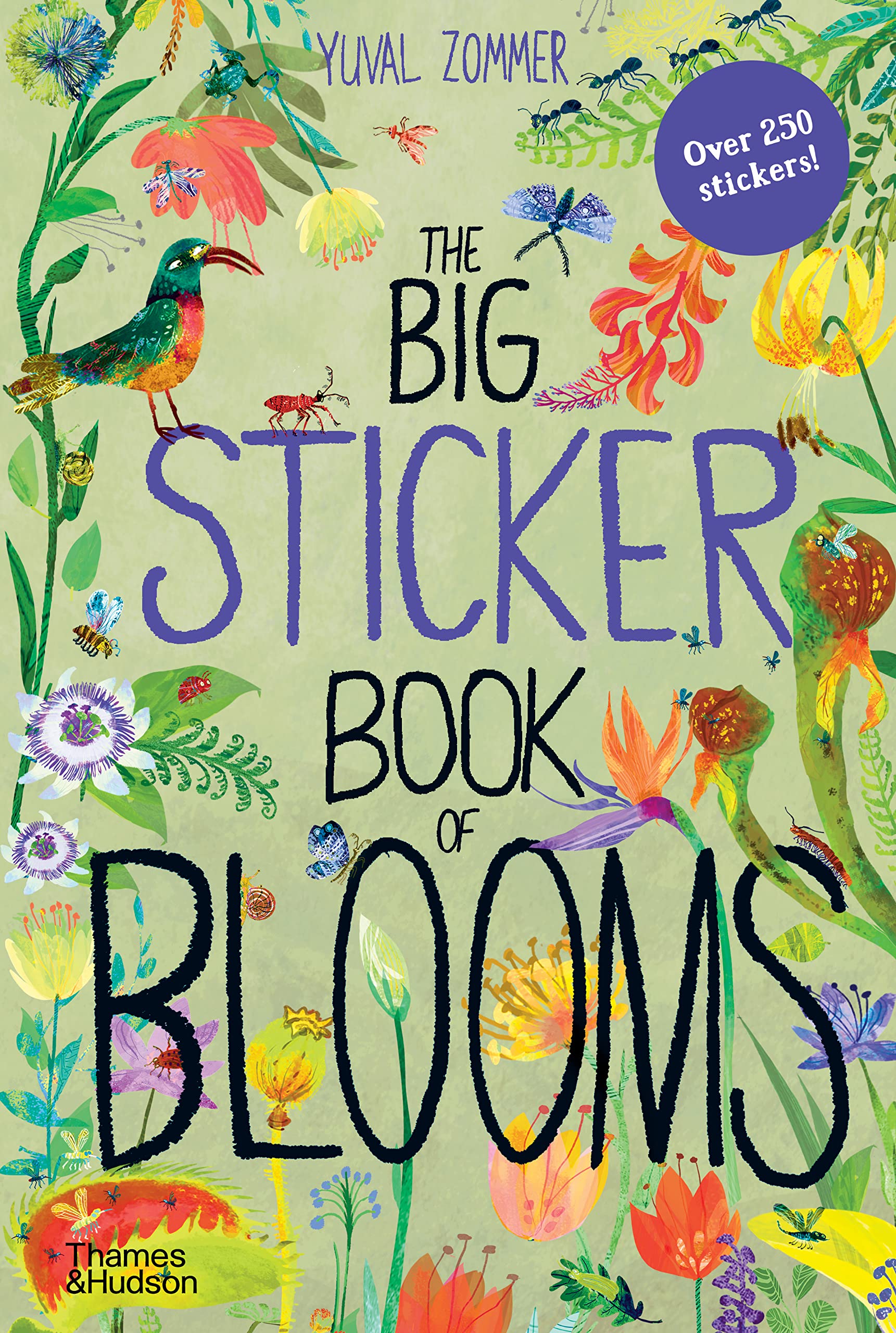 The Big Sticker Book of Blooms (Big Book) Film, Art & Culture