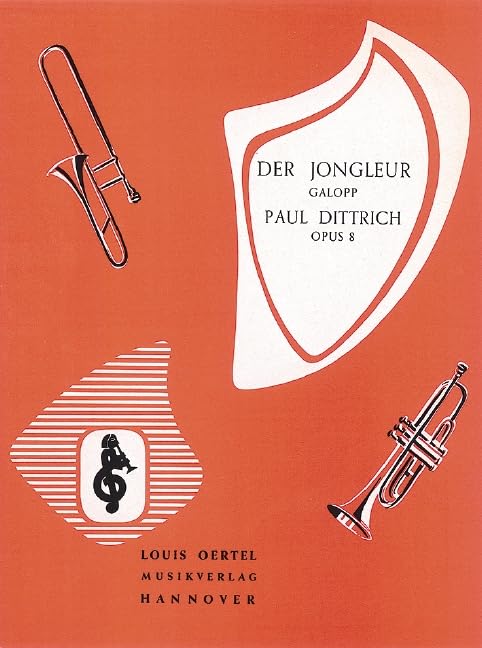 Der Jongleur: Galopp. op. 8. Xylophon und Klavier. Sheet Music