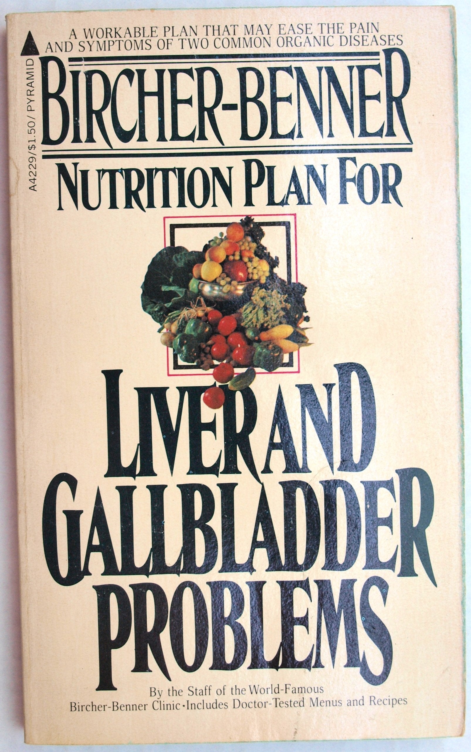 Benner, Bircher-, Nutrition Plan for Liver and Gall Bladder Problems Books