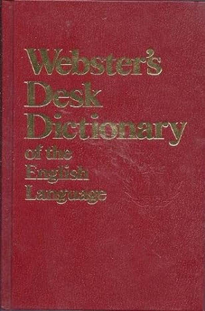 Webster's Desk Dictionary of the English Language. Books