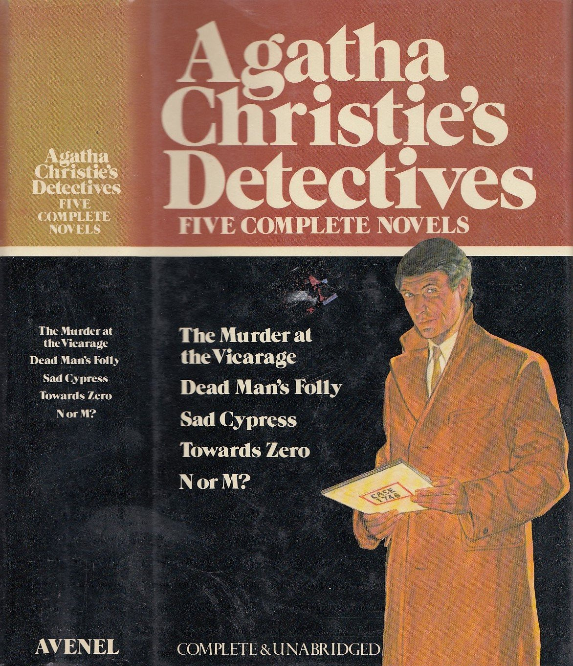 Agatha Christie's Detectives: 5 Complete Novels (Avenel Suspense Classics) Detective & CSI