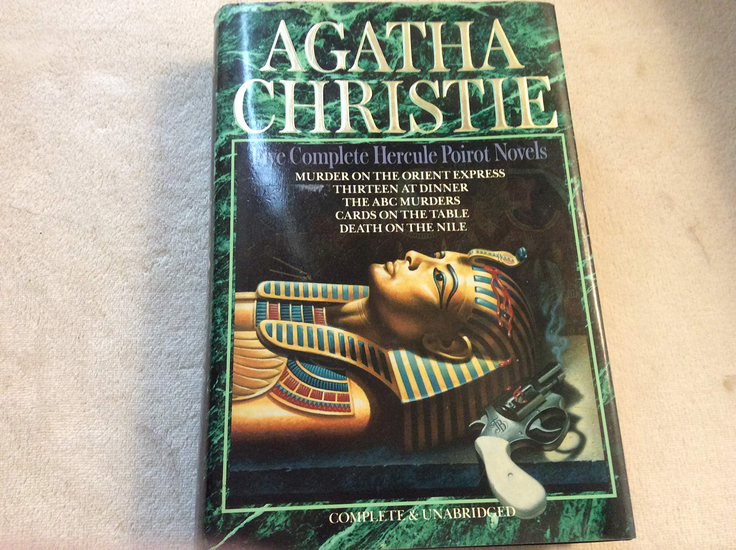 Agatha Christie: 5 Complete Hercule Poirot Novels (Avenel Suspense Classics) Detective & CSI