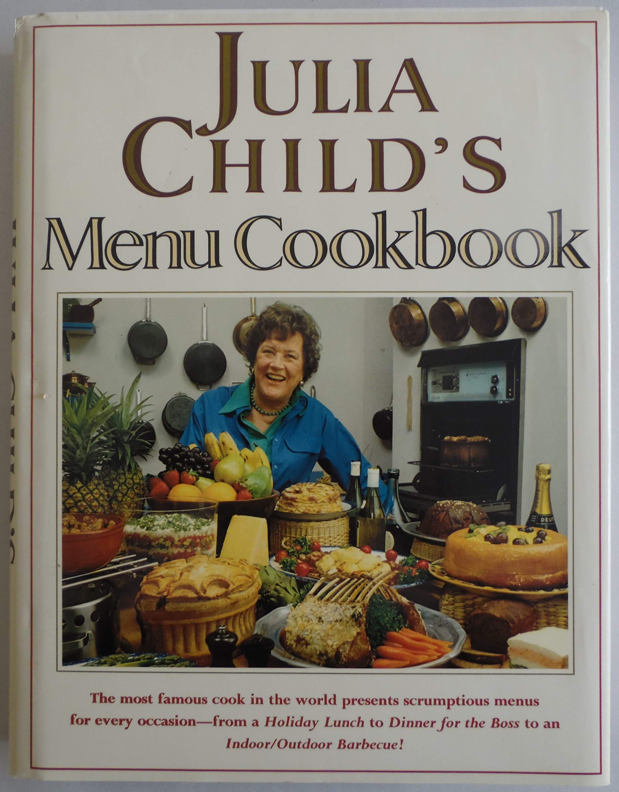 Julia Child's Menu Cookbook Cooking & Enjoying