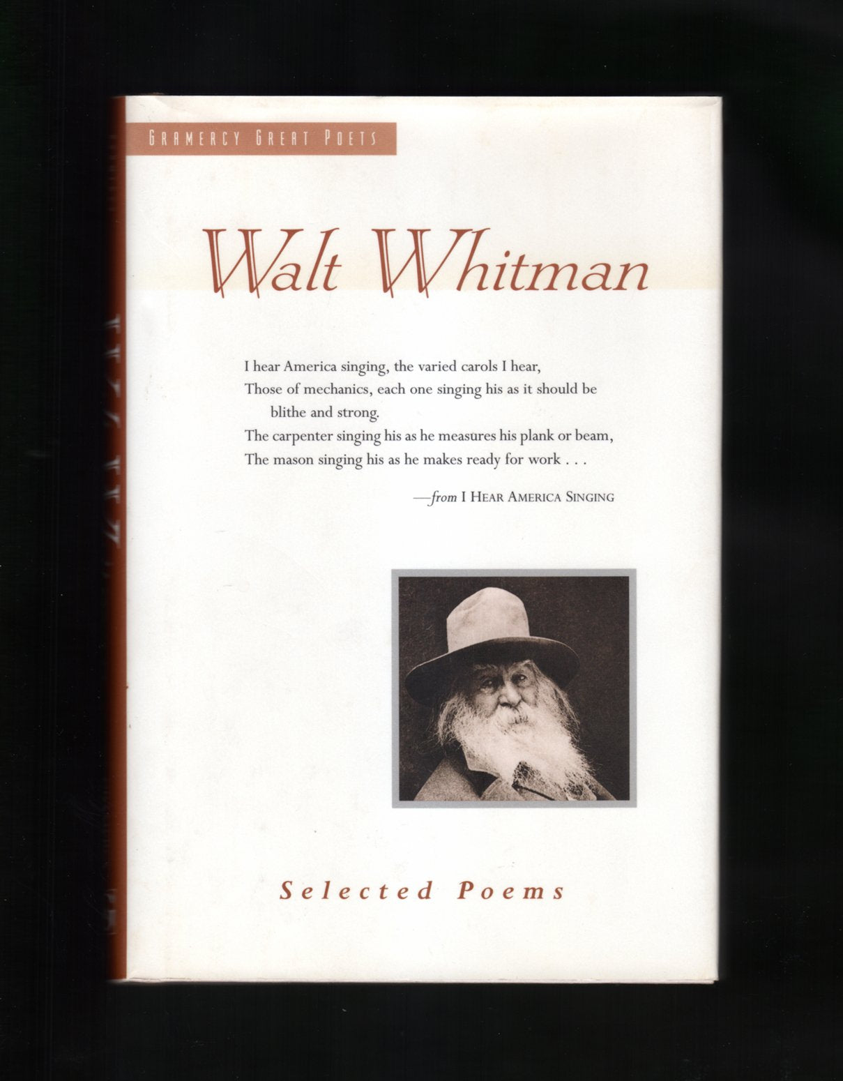 Selected Poems of Walt Whitman (Great Poets) Poetry