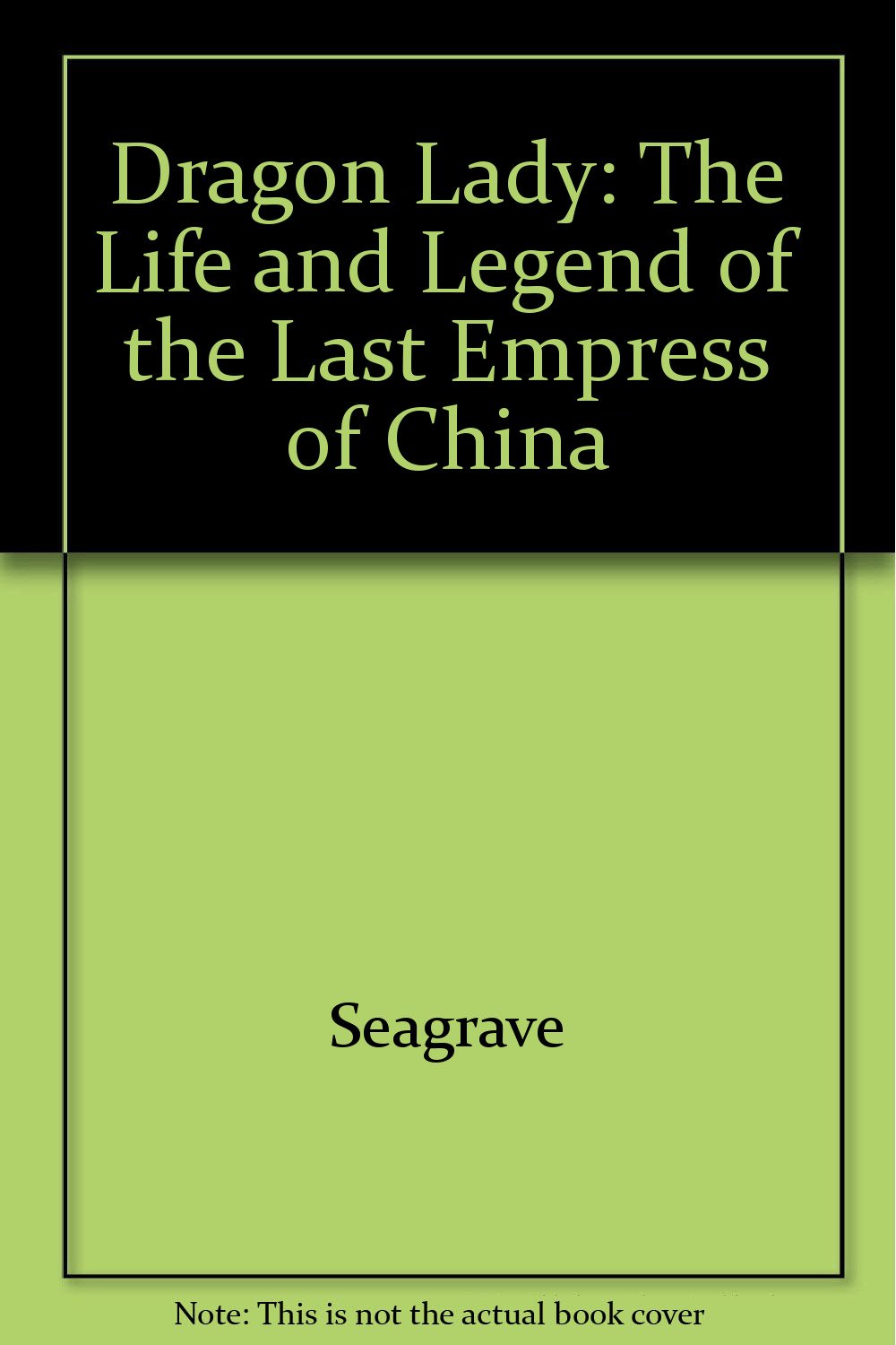 Dragon Lady: The Life and Legend of the Last Empress of China Biographies & Memoirs Audio Books