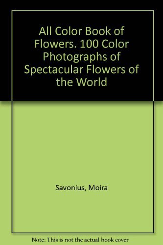 All color Book of Flowers Books