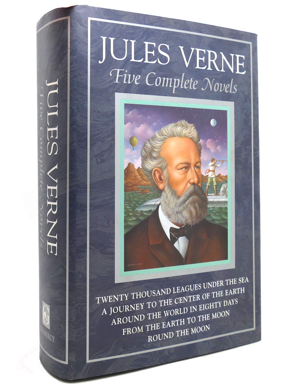 Jules Verne: Five Complete Novels : Twenty Thousand Leagues Under the Sea/a Journey to the Center of the Earth/from the Earth to the Moon/Round the Classics