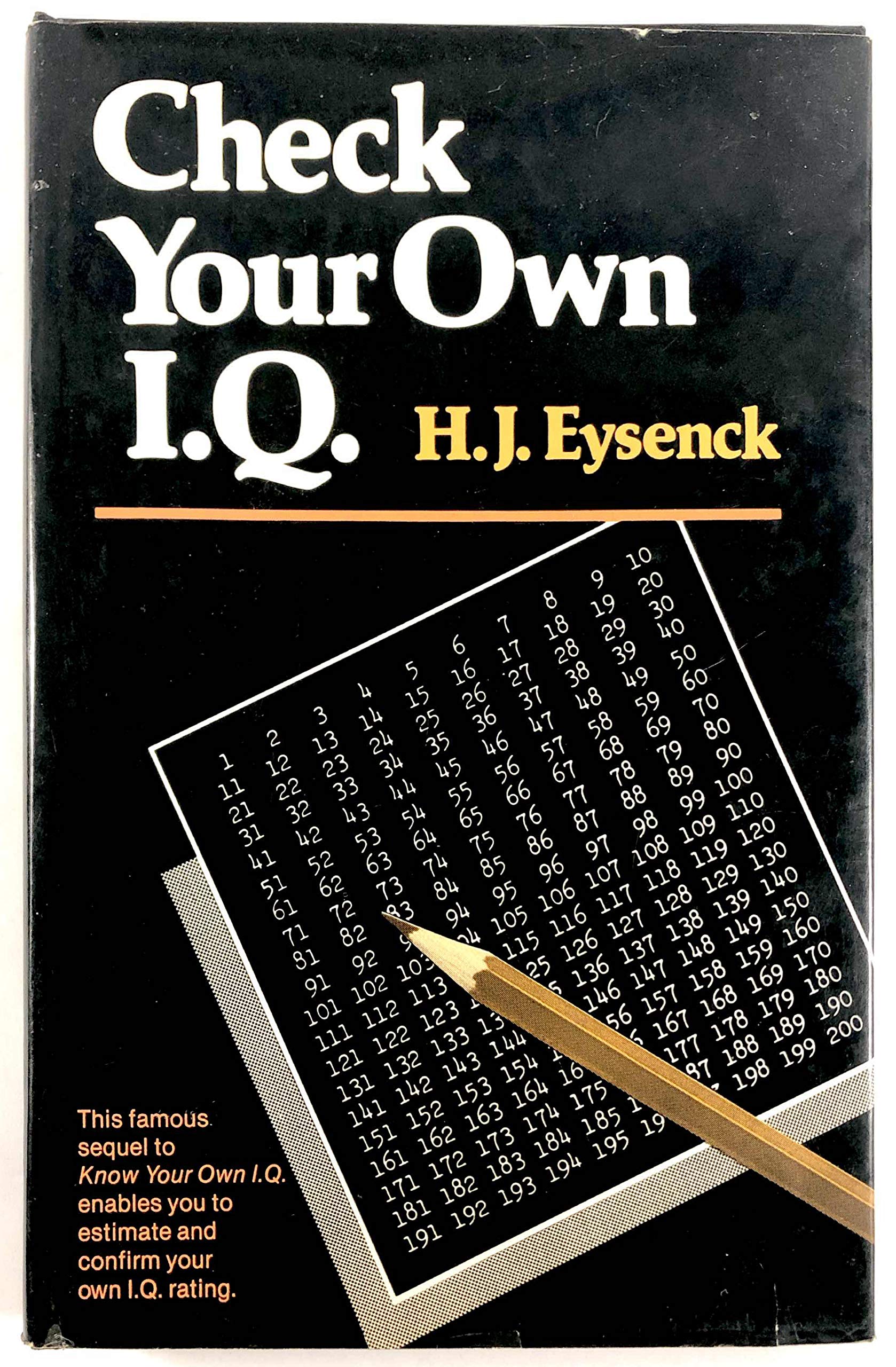 Check Your Own IQ Books