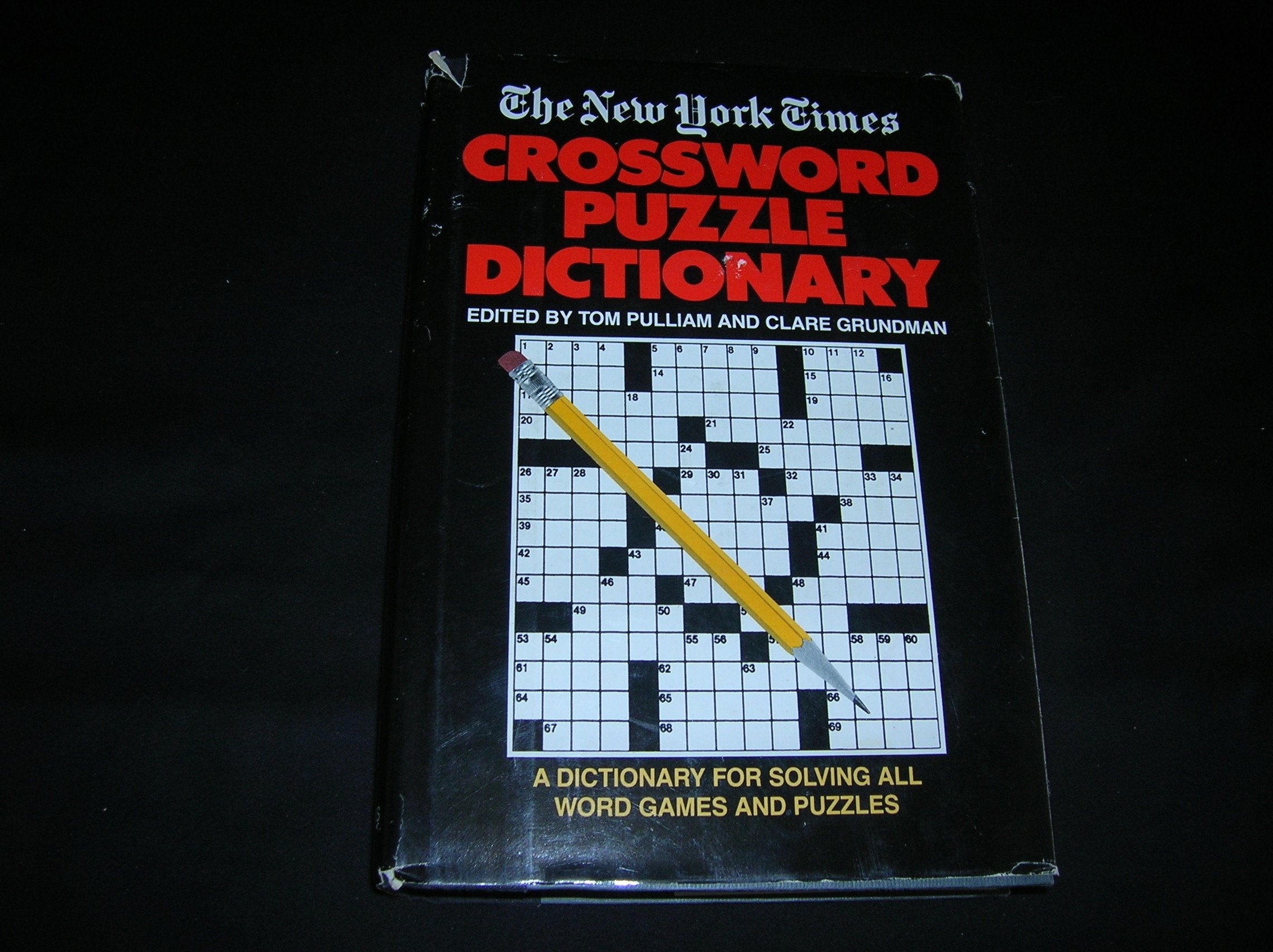 The New York Times Crossword Puzzle Dictionary Books