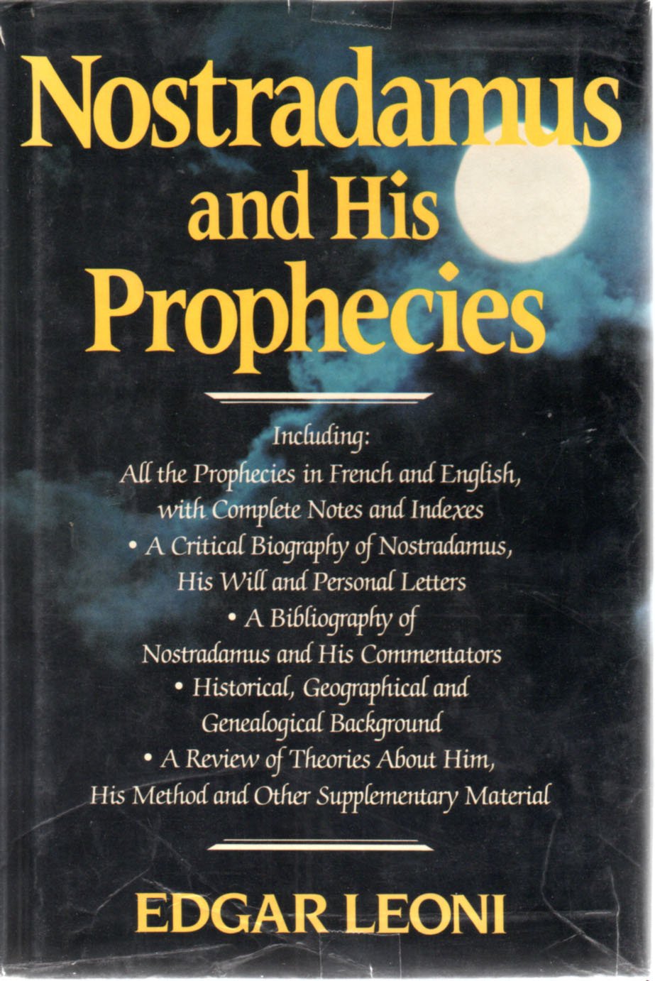 Nostradamus and His Prophecies Religion & Esotericism