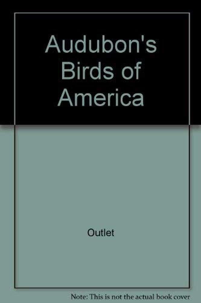 Audubon's Birds of America Books