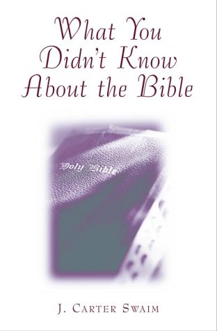 What You Didn't Know About the Bible: Questions and Answers Religion & Esotericism