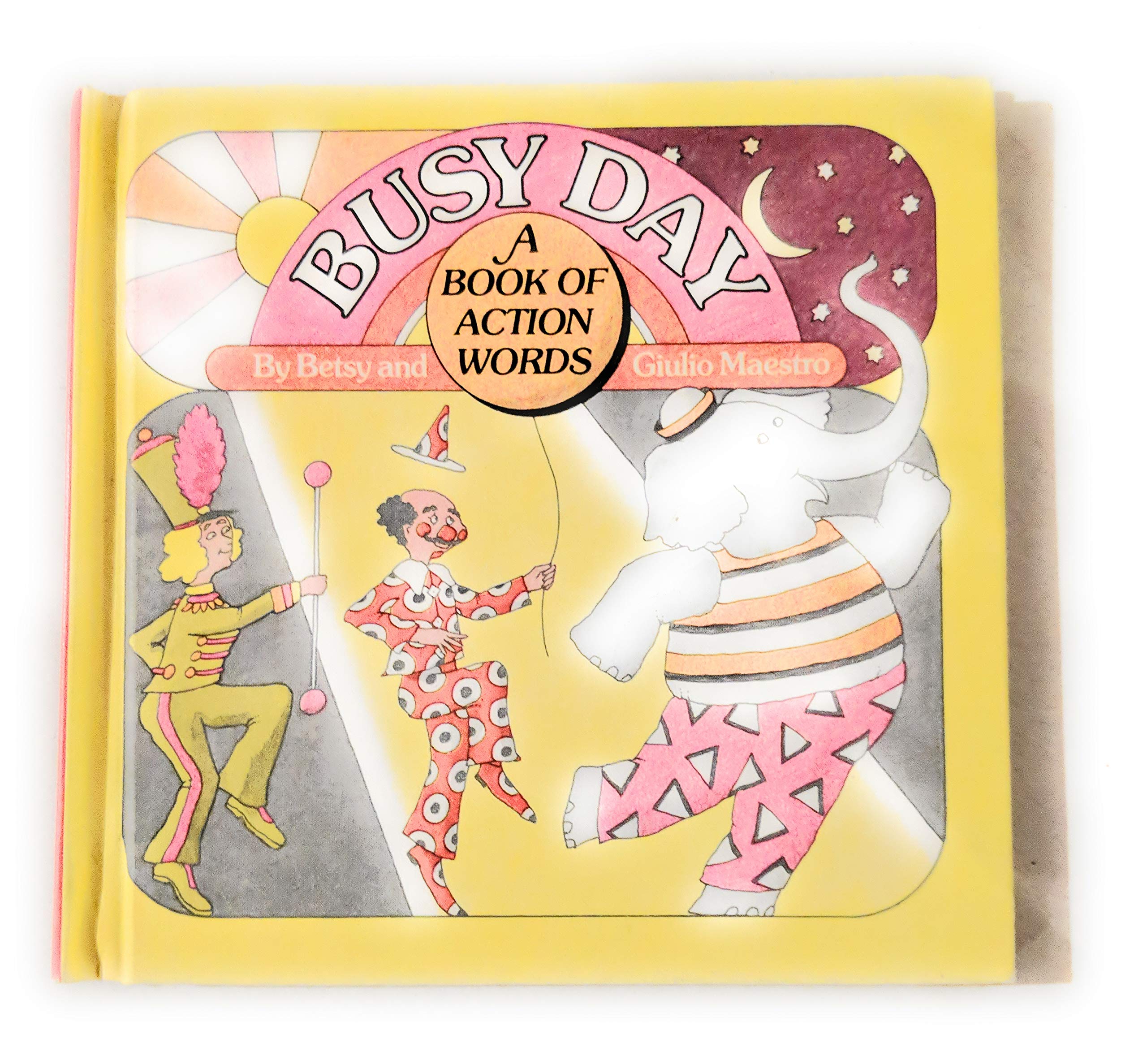 Busy Day: A Book of Action Words Books