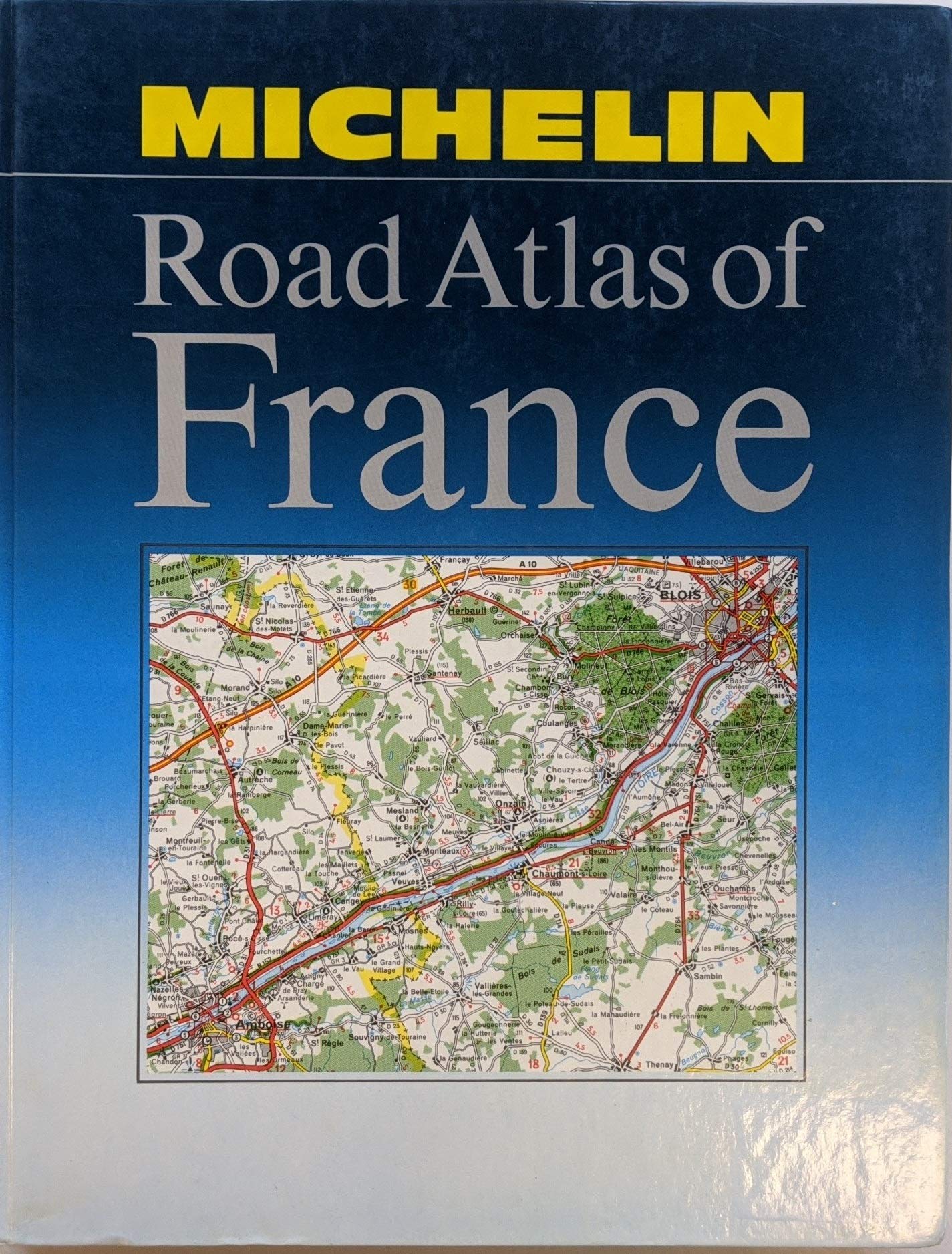 Michelin Road Atlas of France Travel