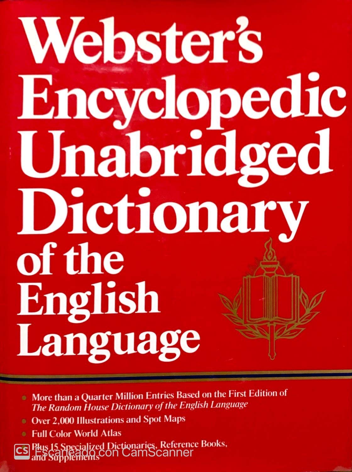 Webster's Encyclopedic Unbridged Dict of the English Language Books