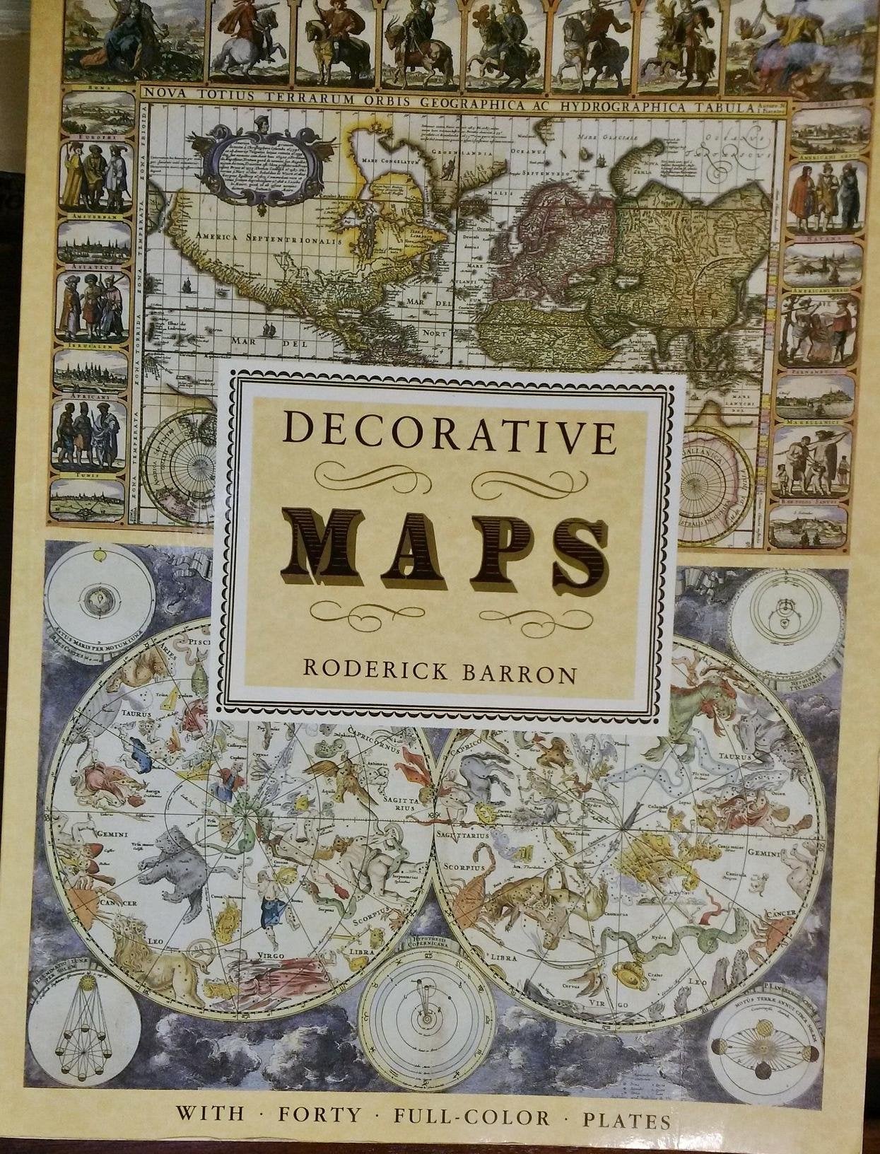 Decorative Maps/Library of Style and Design Books
