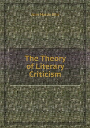 The Theory of Literary Criticism: A Logical Analysis Contemporary literature